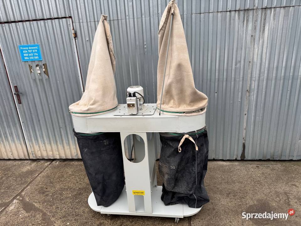 Odciąg trocin dwuworkowy AEROTECH małopolskie Kalwaria Zebrzydowska