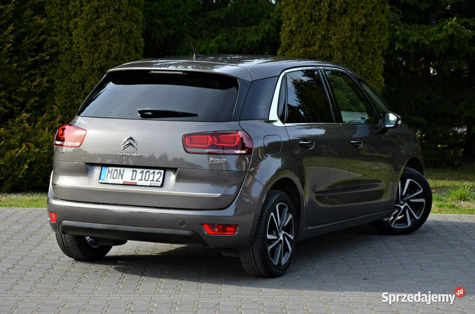 Citroen C4 Picasso 12 Benz 130 Automat Kamera komputer pokładowy