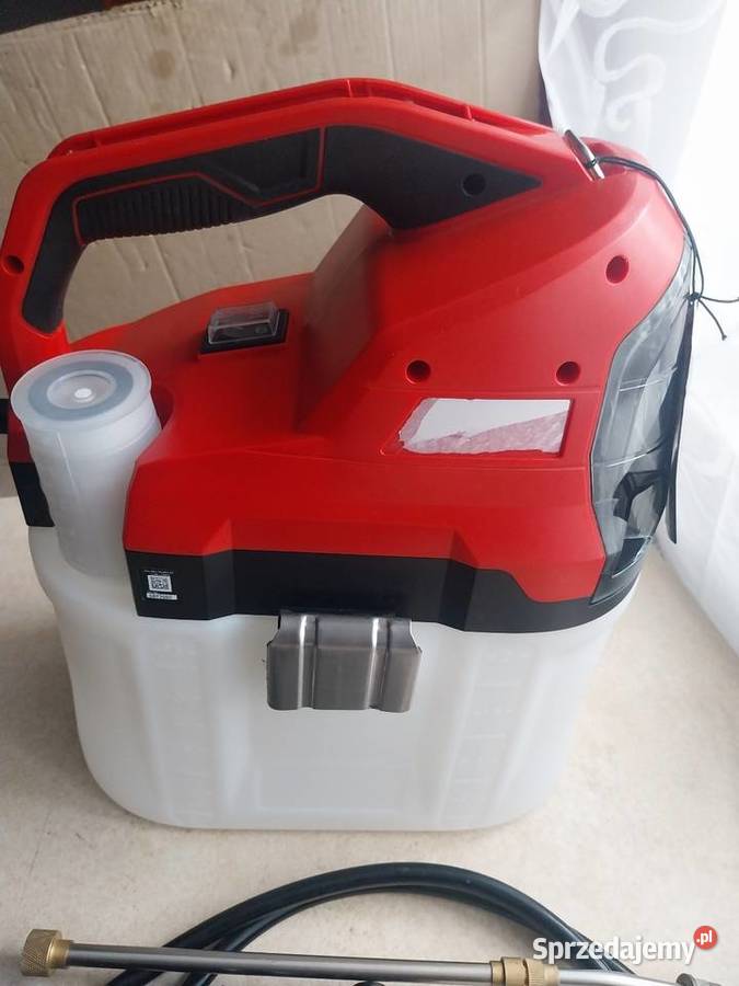 Opryskiwacz firmy Einhell zasilany 18V Łańcut