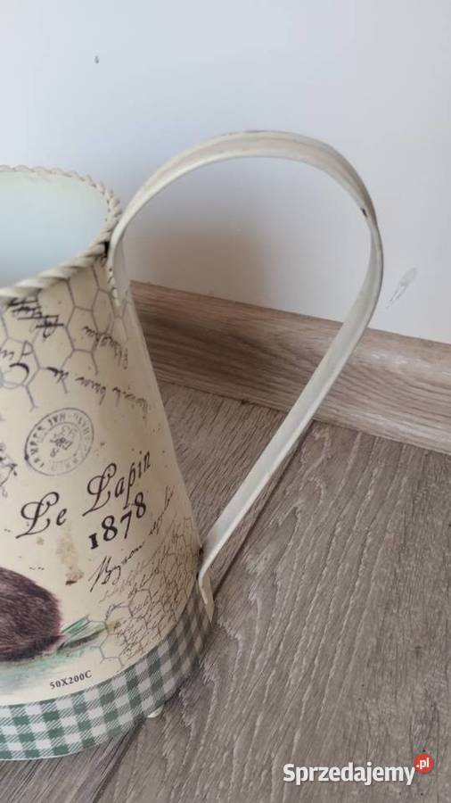 dzbanek dekoracyjny ozdobny metalowy Poznań sprzedam