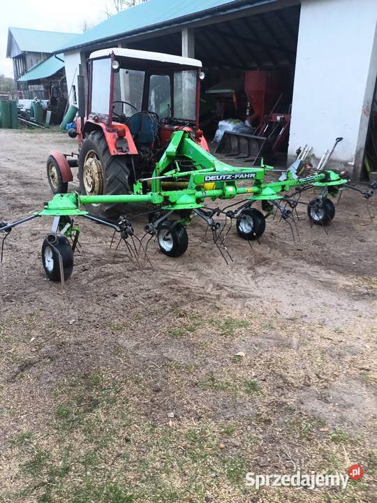 Przewracarka przetsząsarka Deutz fahr KH 252 mazowieckie Pólki