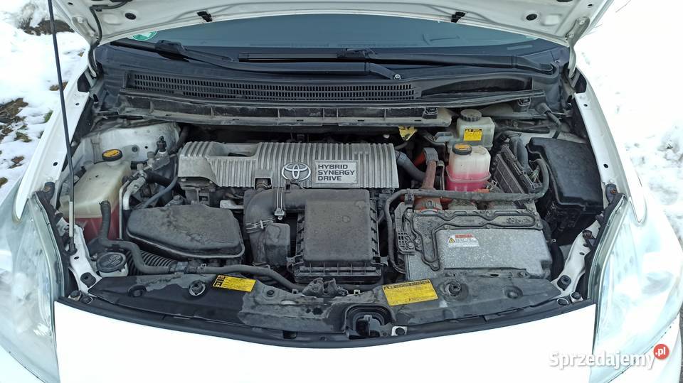 Toyota Prius 3 2010r biały Tymbark