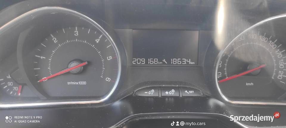 Peugeot 208 lift tablet klimatyzacja 2012 wielkopolskie Słupca
