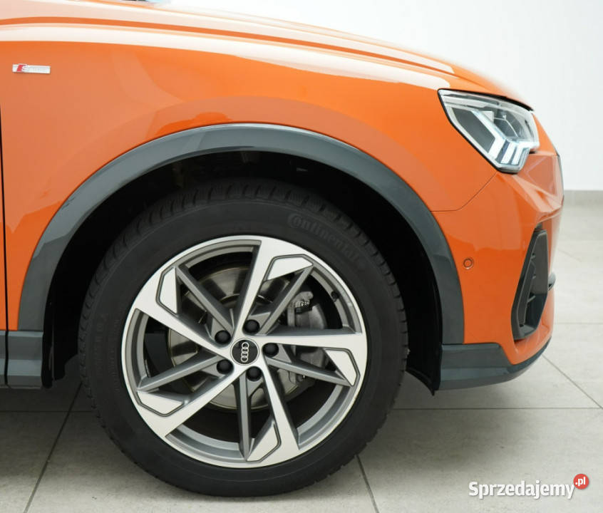 Audi Q3 Sportback 45TFSI 245 Quattro Sline pomarańczowy Q3 Q3 Kielce