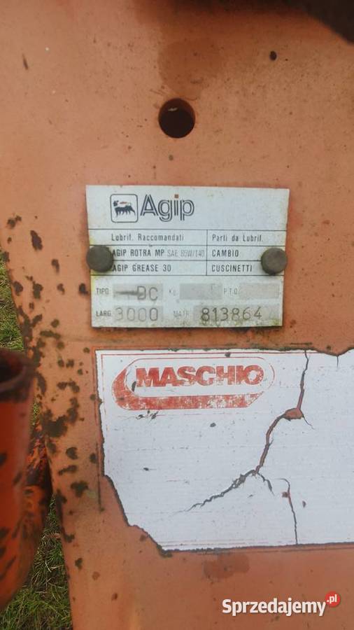 Brona wirnikowa 3 m maschi Cisówek
