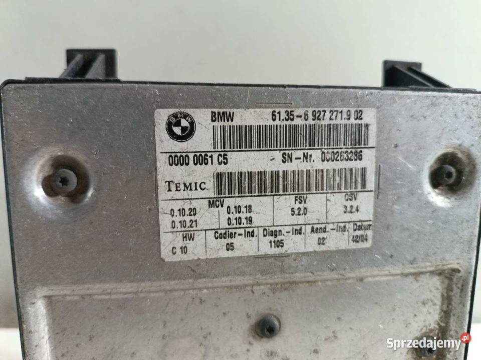 MODUŁ FOTELA BMW E60 E61 6927271 wielkopolskie
