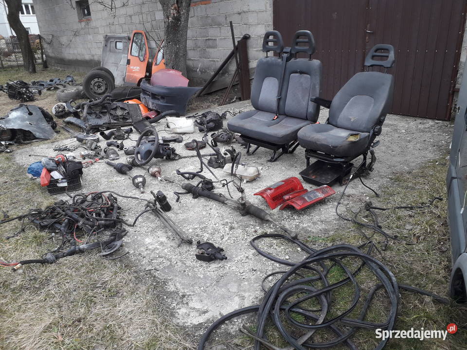 Jumper Ducato Boxer 2004r fotel kierowcy kanapa dostawcze łódzkie Złoczew