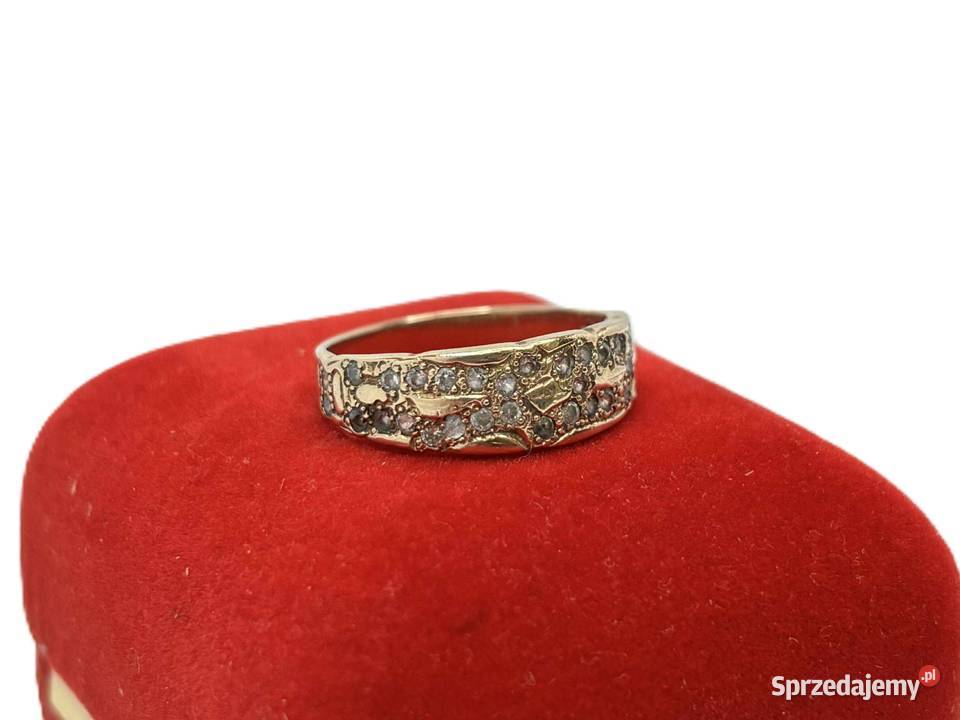 Złoty Pierścionek pr 585 34g R15 Elbląg