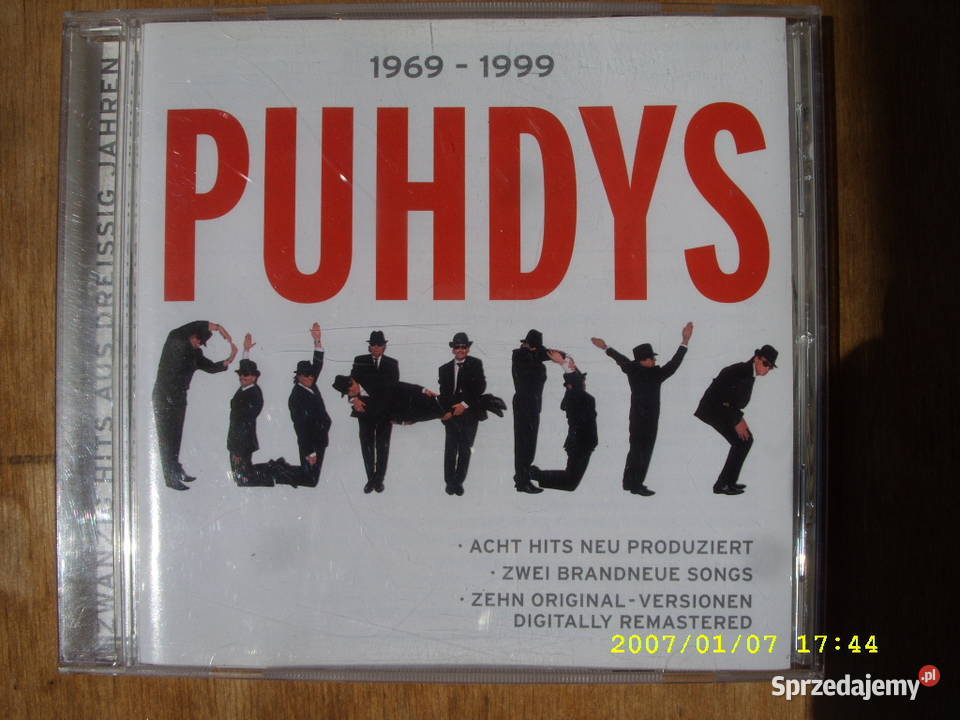 Ock kaseta CD PUHDYS 19691999 CD dolnośląskie