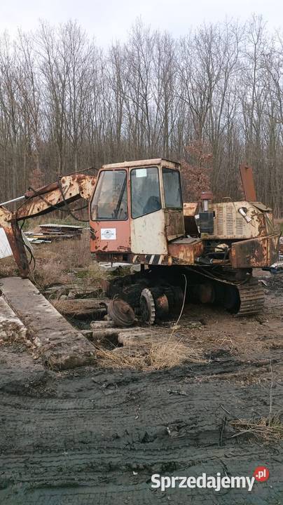 Koparka gąsienicowa Waryński K408 leyland sw266 nie Brodnica