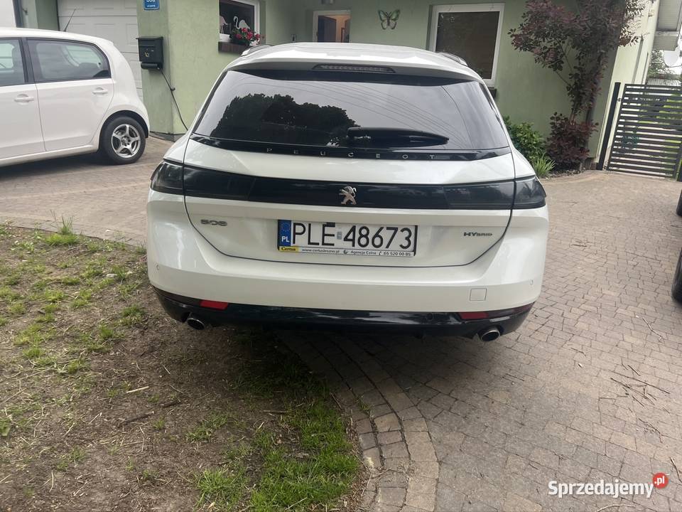 Peugeot 508 225koni eEAT8 GTline 16 Hybryda podgrzewane fotele 508 wielkopolskie