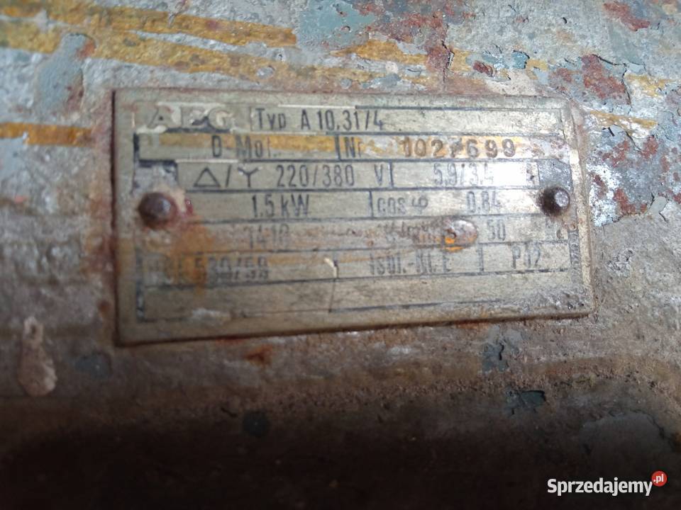 Silniki elektryczne sprawne 6 sztuk transport Silniki Sosnowiec