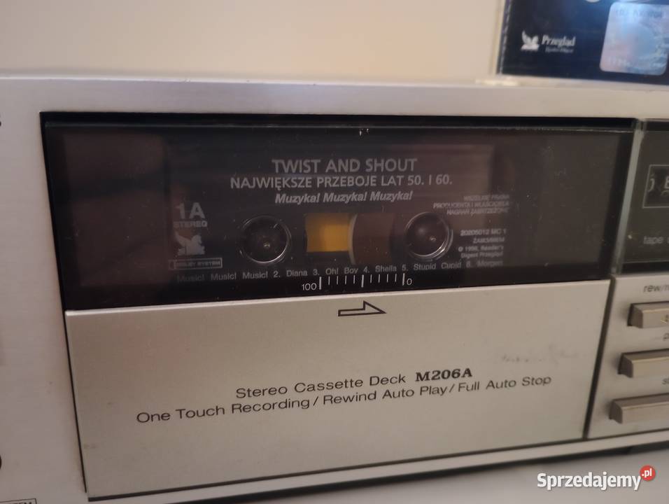 Deck Technics M 206Asprawny kaseta