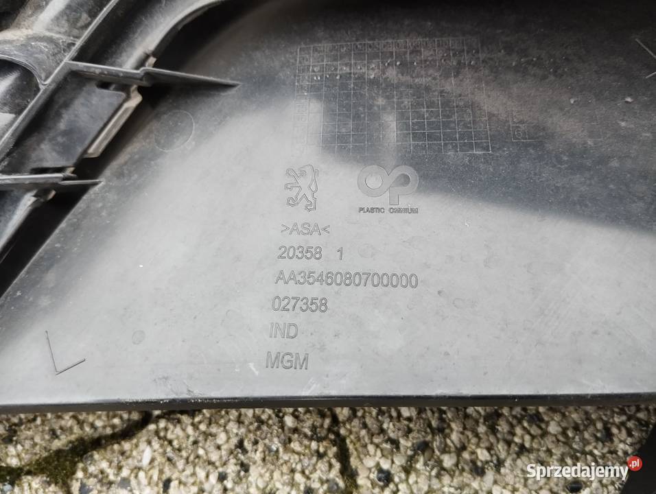 Lampa Peugeot 308 lewy przód DRL do jazdy Kamieniec sprzedam