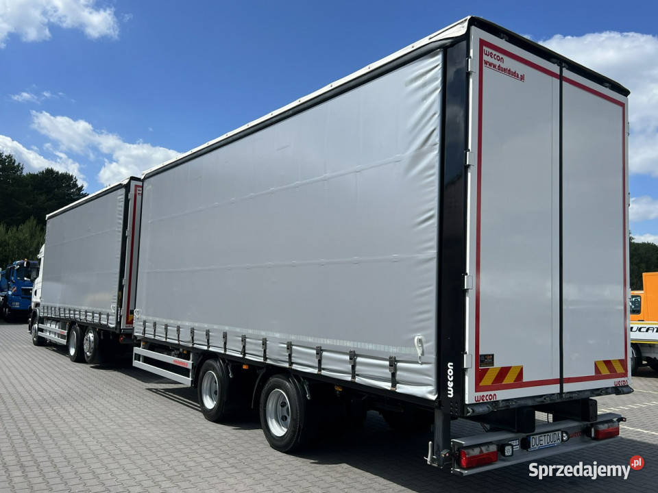 Scania R410 bez EGR Zabudowy Wecon 120m Dach Widełki