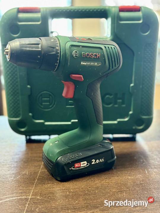 Wkrętarka 18V EasyDrill 18V38 BOSCH 2x20Ah Elbląg sprzedam