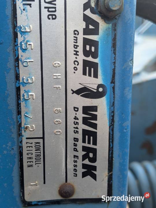 Rabe Werk Gruber agregat ścierniskowy Bezorkowy Rolnictwo śląskie Stany