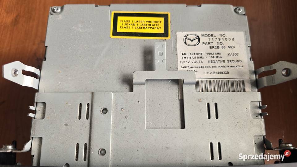 Oryginalne radio Mazda 3 2007 Audio sprzedam