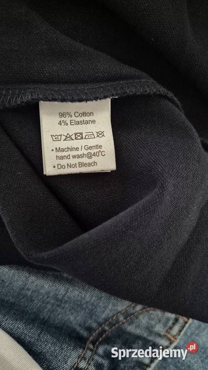 Ciemnogranatowa koszulka polo Lacoste Łososina Dolna sprzedam