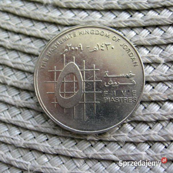Jordania 5 Piastrów 2009r sprzedam