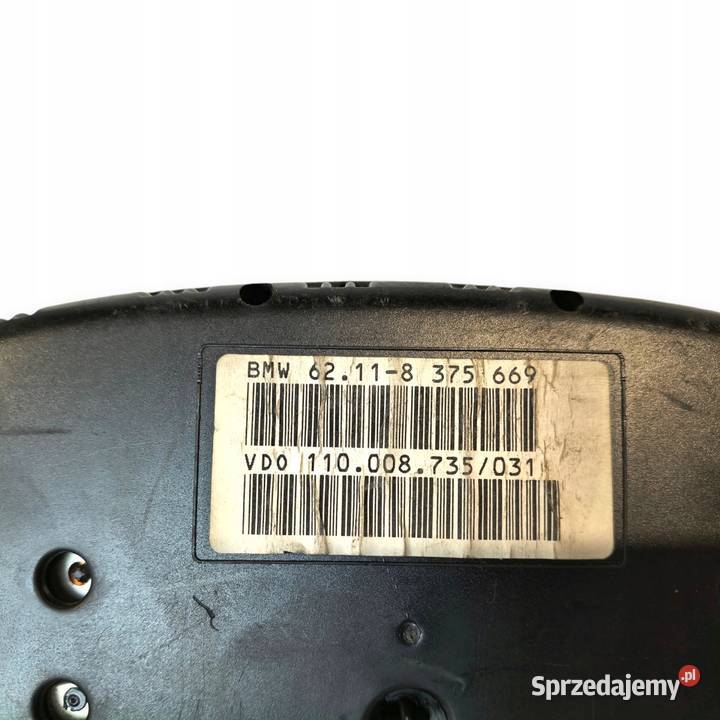 LICZNIK ZEGARY 8375669 BMW E39 20 25 28 B lubelskie