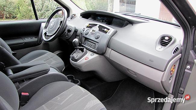 Renault SCENIC II 19 DCI 120 Auto tempomat lubelskie Świdnik