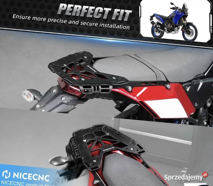 Nowy bagażnik NICECNC Yamaha Tenere 700 Żabia Wola