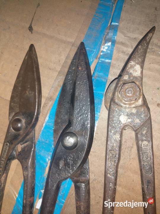 nożyce ręczne do blachy dekarskie stare Bielsko-Biała