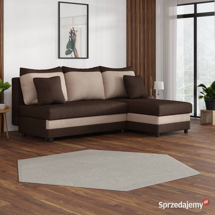 Narożnik Z Funkcją Spania Otto Nowoczesna Kanapa Lublin sprzedam