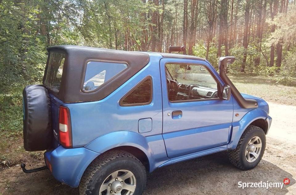 Suzuki Jimny LPG lift 4x4 hak zdejmowany dach Białystok