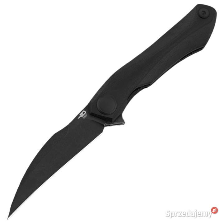 Nóż składany Bestech Ivy Black G10 Black Warszawa