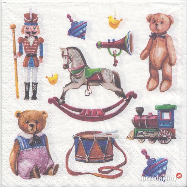 Hobby decoupage Serwetki papierowe 9 sztuk Rękodzieło Skarżysko-Kamienna