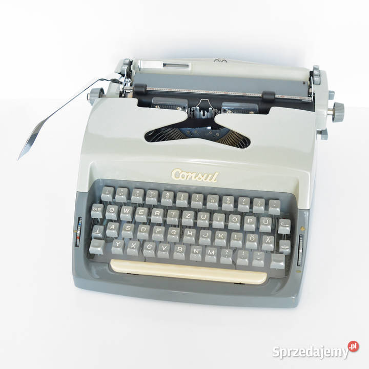 Maszyna do pisania Consul Czechosłowacja 1966 Antyki mazowieckie