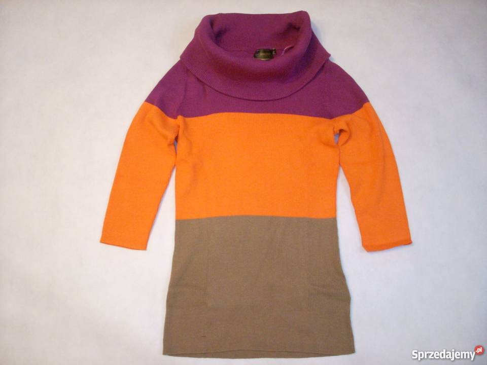 Sweter Tunika komin duży NOWY M L XL Nowy Sącz sprzedam