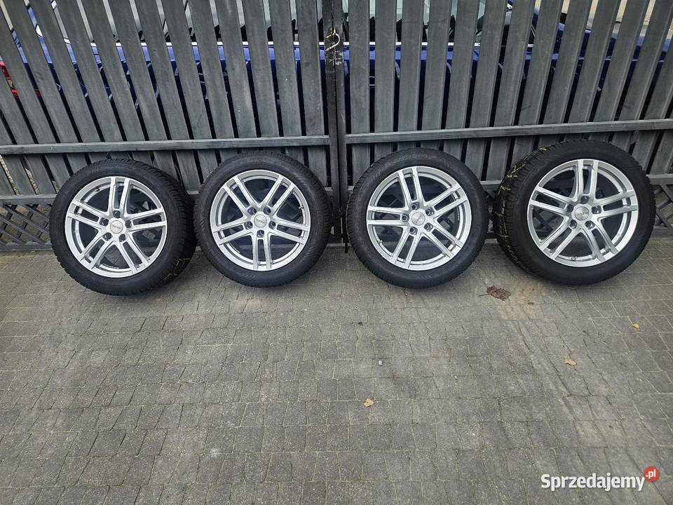 Koła audi 5x112 225 50 17 opony nowe zima Dunlop