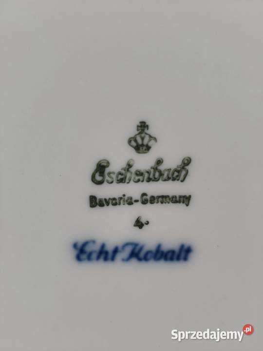 Talerzyk Porcelanowy Eschenbach Echt Kobalt Poddębice