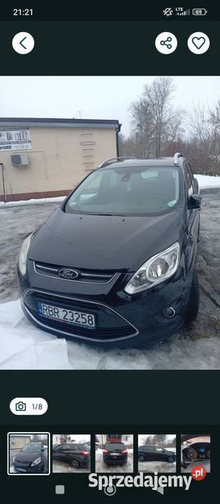 Ford Grand C 7 osobowy 16 wolnossącą benzyna Samochody osobowe