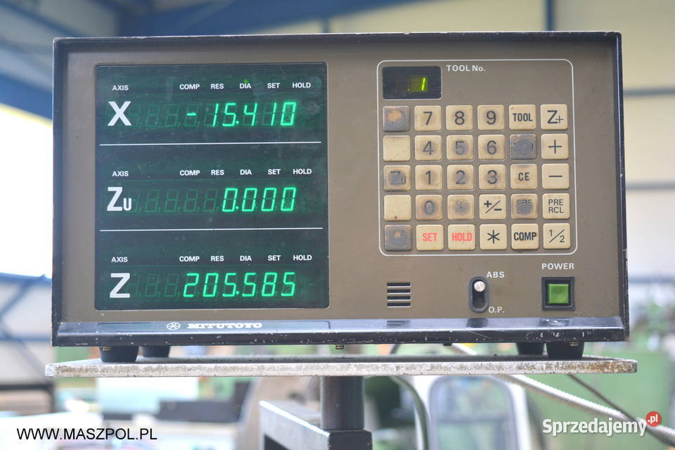 Tokarka TUM 35 D1 x 1000 FAMOT z ODCZYTAMI