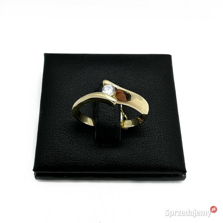 Złoty Pierścionek pr 585 309g R19 złoto Elbląg