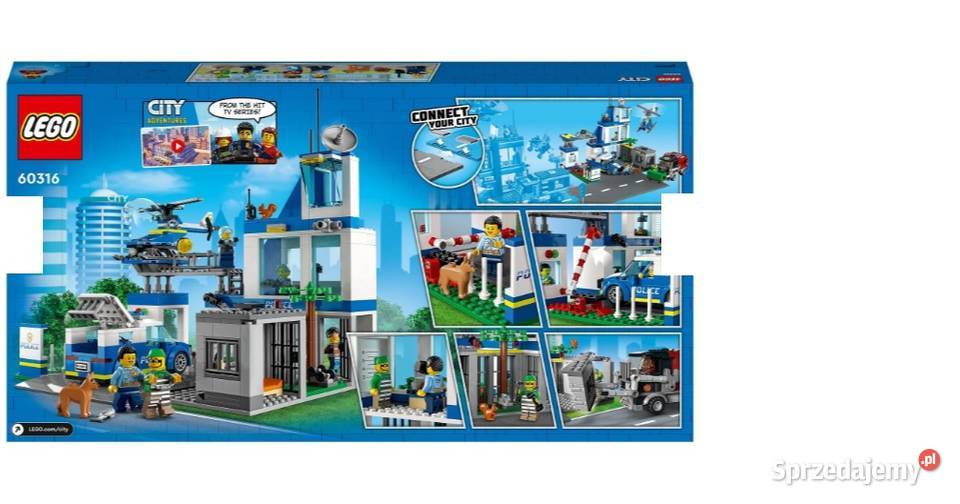 LEGO City 60316 Posterunek policji wielkopolskie Poznań