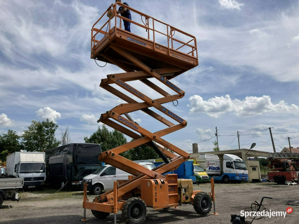 Inna inny Podnośnik nożycowy Haulotte H15SDX 4x4 Motoryzacja dolnośląskie Syców