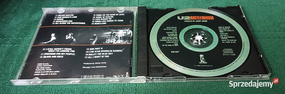 U2 Rattle and hum małopolskie Zbylitowska Góra