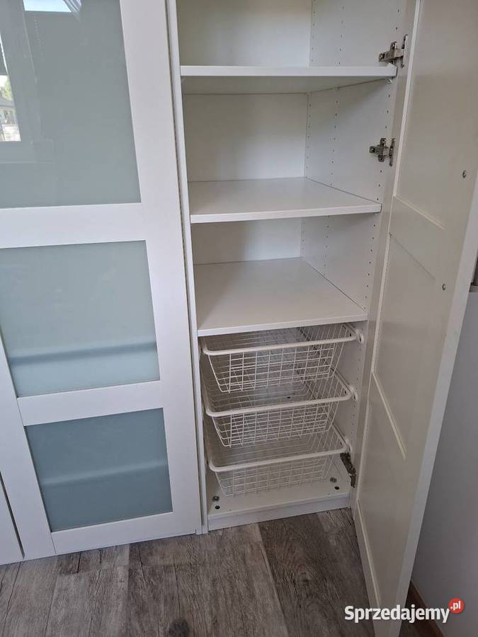 Szafa 3częsciowa szer 20m IKEA biały połysk