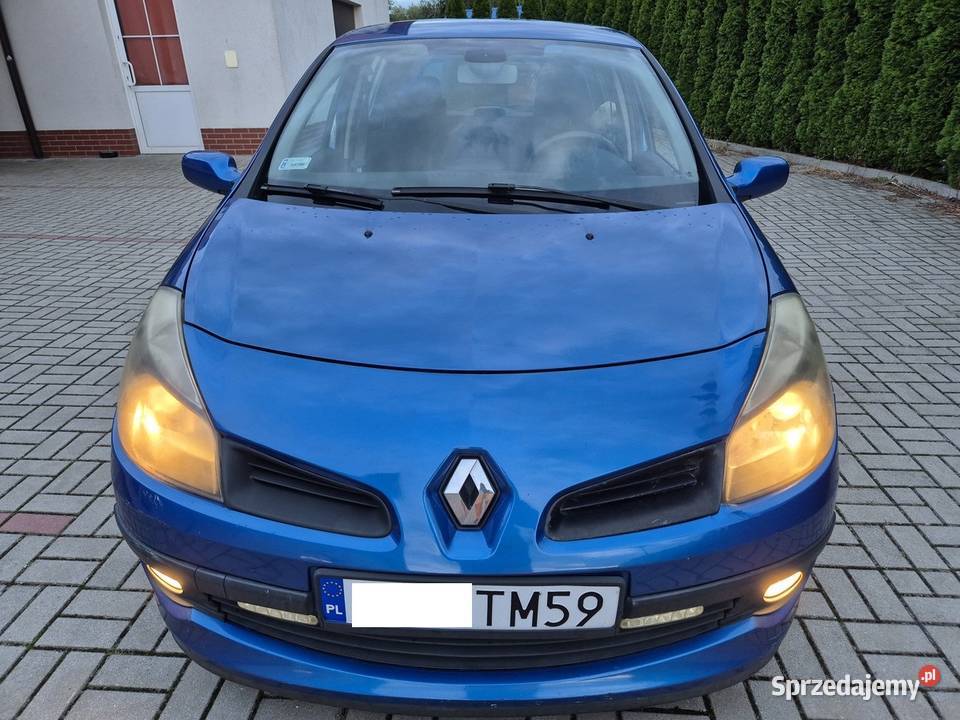 RENAULT CLIO III HATCHBACKSPRAWNA KLIMA 278500km Głogów