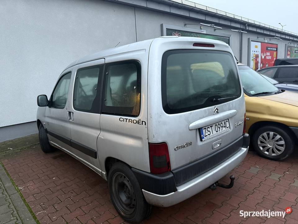 Citroen berlingo 16hdi uszkodzony Rok produkcji 2007 Chociwel