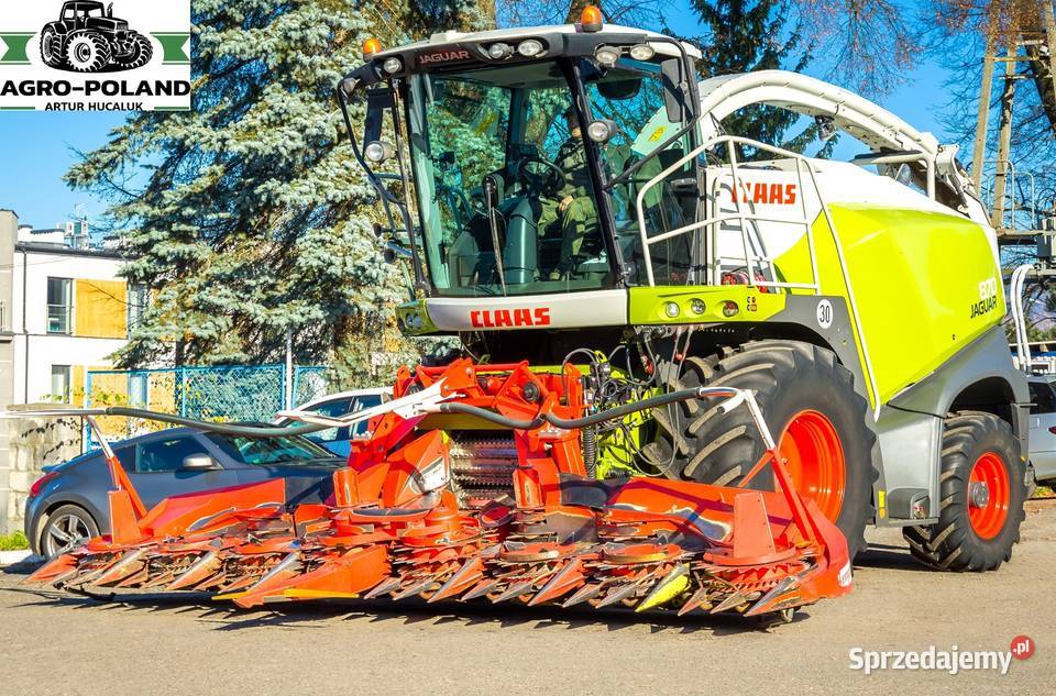 CLAAS JAGUAR 870 2015 4X4 KEMPER 360 PLUS PU300 Samojezdne Kudowa-Zdrój