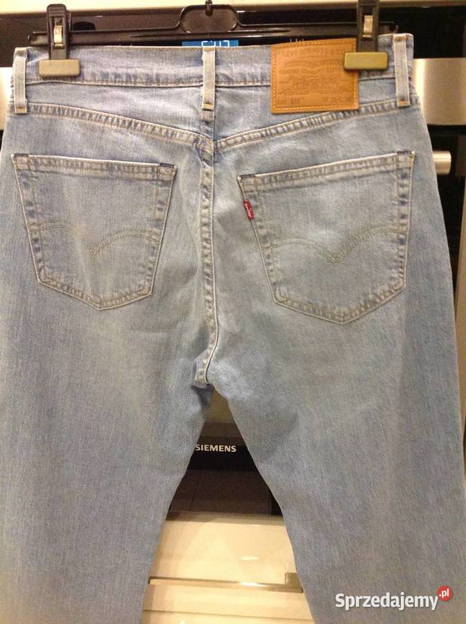 Spodnie Jeans Męskie LEVIS 511 M W 31 L 32 NOWE Rozmiar M Nowa Sól