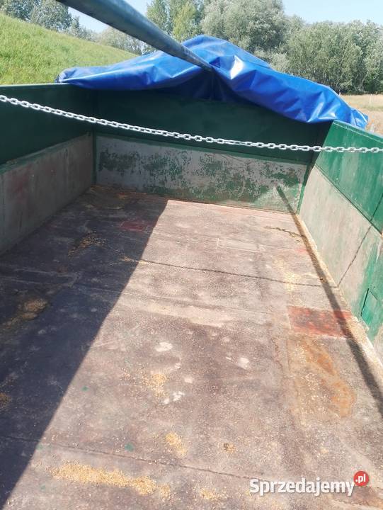 Przyczepa autosan wywrotka na boki 2 sztuki Puławy