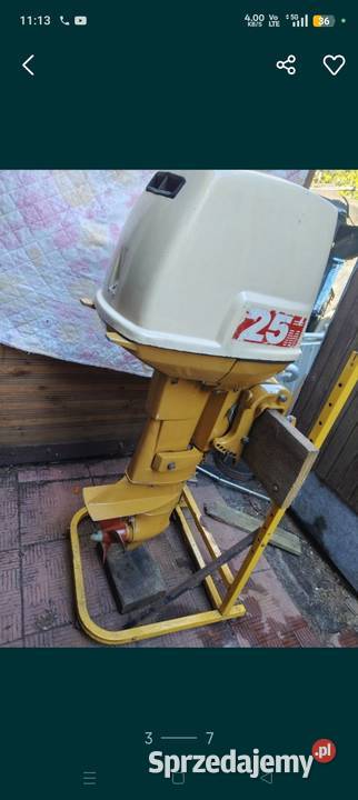 SPRAWNY PRAWIE NIE UŻYWANY SILNIK ZABURTOWY DE Łódź