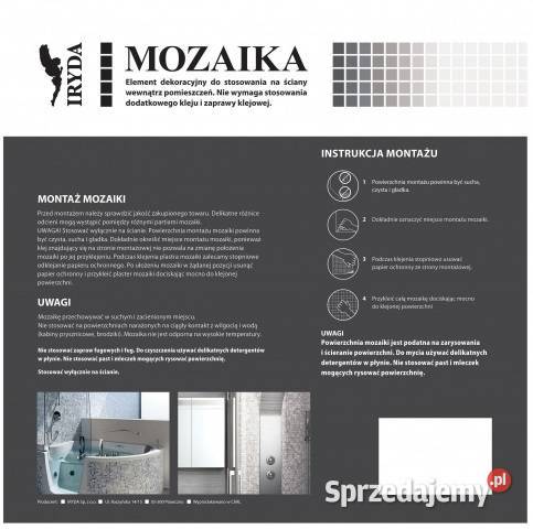 Mozaika Tokio Iryda Copper Samoprzylepna 3030 HM Warszawa sprzedam
